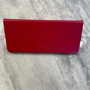 Fendi red glasses or sunglasses case